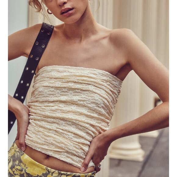 NWT Free People - Ona Convertible Ruched Skirt - S Small - Picture 1 of 10